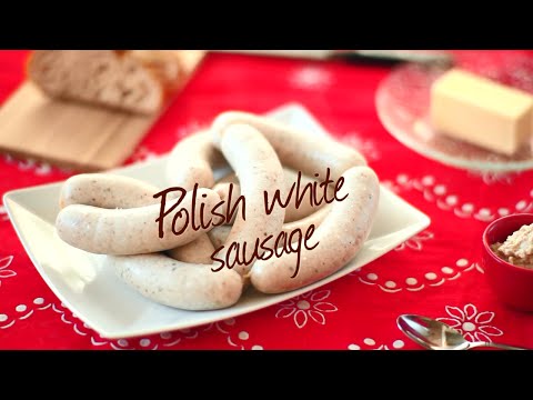 Polish white sausage - How to make homemade sausage series