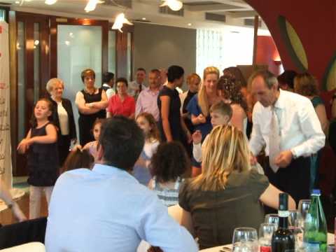 BALLI DANZA KUDURO MATRIMONIO DUO ANIMAZIONE ALEX E CLAUDIA RISTORANTE LA SPIGA AROSIO (CO)