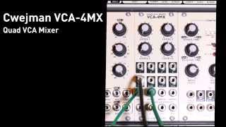 Video thumbnail for Cwejman VCA-4MX Demo by Jason Baker