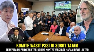 Download lagu VIRAL DI MEDIA SOSIAL❗KOMITE WASIT PSSI DI DESAK, INI PENYEBAB TERJADINYA KONTROVERSI GOL HARAM DEWA mp3