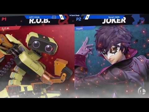 [02/15/20|SSBU] WSF: LUCY|D.O.M. (R.O.B.) VS Sacred|H4DS (Joker)
