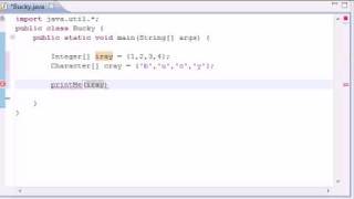 Intermediate Java Tutorial - 17 - Generic Methods