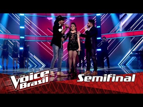 Alysson, Adysson e Samantha cantam “É Preciso Saber Viver” na Semifinal – The Voice Brasil | 6ª