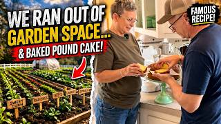 The Garden Is Full & Saundra’s Secret Pound Cake Recipe