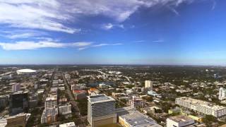 Penthouse views at ONE St. Petersburg