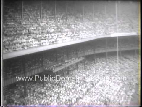 1958 Convention of Jehovah's Witnesses, Yankee Stadium - newsreel archival footage
