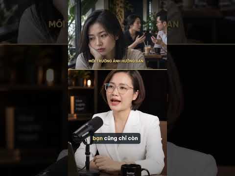 Nhân vật nữ chia sẻ bài học bằng Song Sinh AI