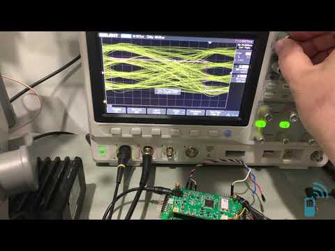 Eye Diagram on an Oscilloscope