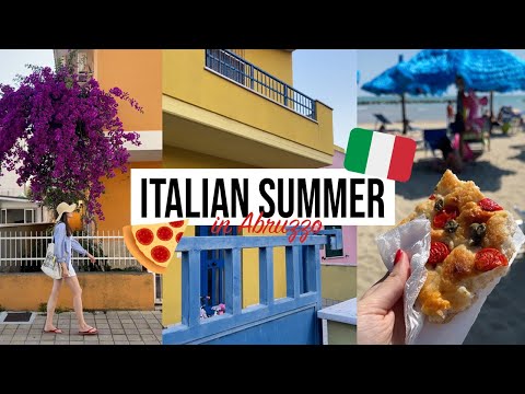 Italy’s best kept secret - ABRUZZO | Beach holiday 🏖️ and Grocery Shopping