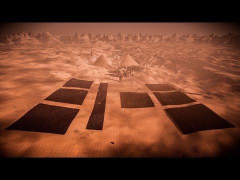 ROMANS vs SPARTANS FIGHT IN EGYPT - Ultimate Epic Battle Simulator 2 UEBS 2