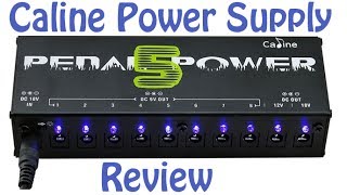 Video thumbnail for Caline Pedal Power 5 Power Supply Review - Pedal Board Power Supply - Guitar Effect Pedal Power by Crave Guitar