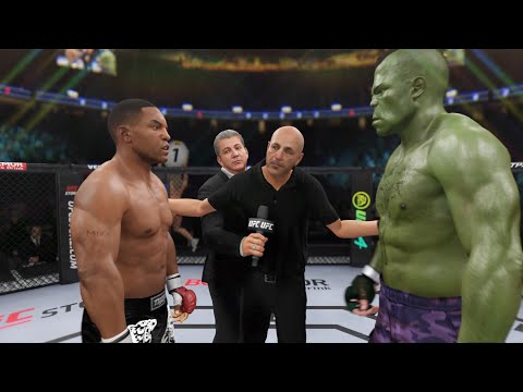 Mike Tyson vs. Doc Green - EA Sports UFC 4 - Boxing Club 🥊