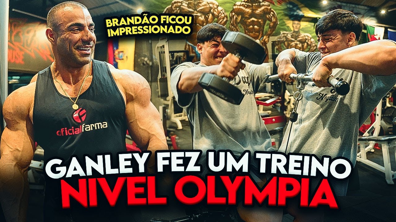 BRANDÃO FICOU IMPRESSIONADO COM A FORÇA DO GANLEY