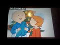Calliou S Holiday Movie Trailer Reversed
