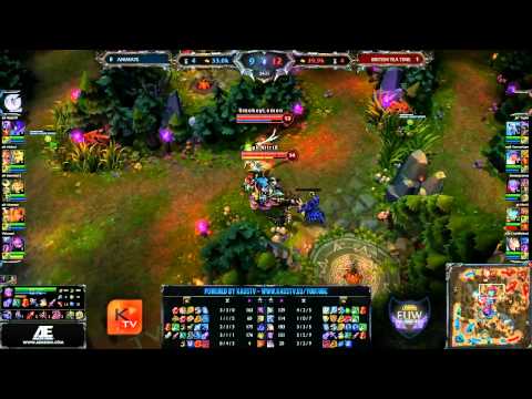 League of Legends: Animate vs British Tea Time - Map 2 - EUW Challenger Series