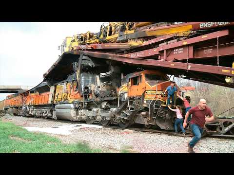 Biggest Train Collisions and Mistakes Caught on Camera