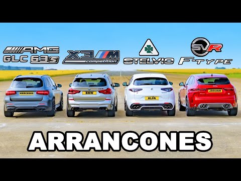 BMW vs AMG vs Alfa vs Jaguar: Arrancones SUV