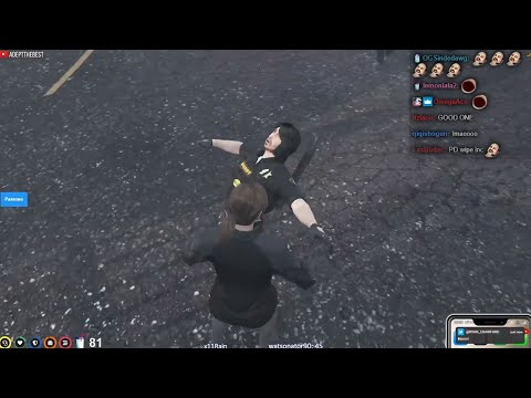 Mari With The Double Police K.O (NOPIXEL GTA RP)