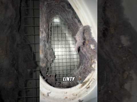 It was taking THREE HOURS to Dry Clothes! The Lint Trap had NEVER been Cleaned 😱🔥