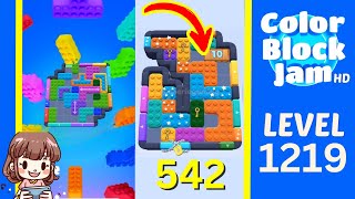 Soluzione del Livello 1219 di Color Block Jam