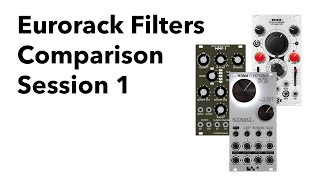 Video thumbnail for Eurorack filters comparison session 1 by John Schussler