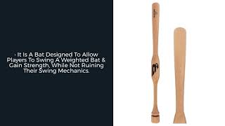 Video thumbnail: Review: B45 Two Hand Training Birch Wood Baseball Bat (B452HT)