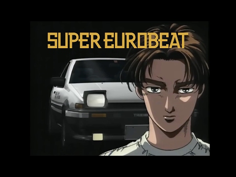 Initial D Super Eurobeat Non-Stop | 1,2,4,5 and Final Stage | Mega Mix