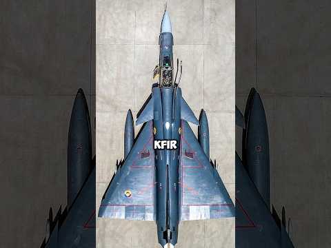 Colombia's most feared fighter jet: Kfir 🇨🇴✈️ #shorts #colombia #plane