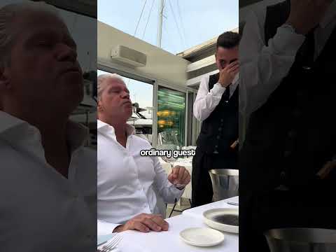 The Waiter Tried Not to Laugh… But He Failed! 😂