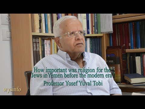 Wysinfo - How important was religion for the Jews in Yemen before the modern era?
