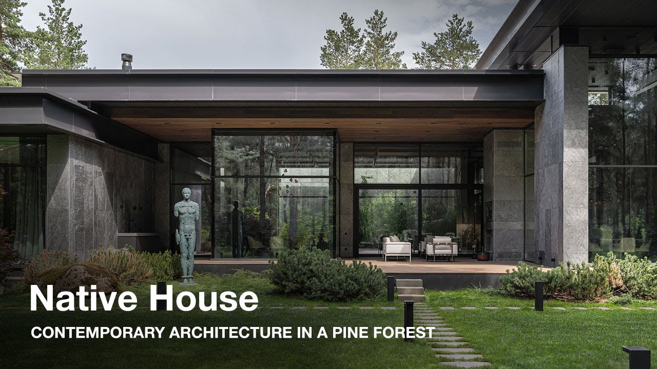CONTEMPORARY FOREST HOUSE: Native House