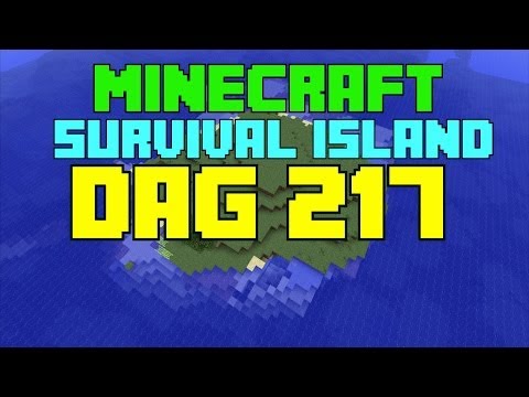 Minecraft Survival island - Dag 217 ''Enorm veel Diamonds?!''