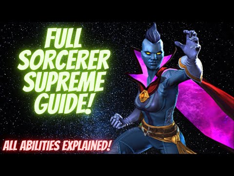 Full Sorcerer Supreme Guide! All Abilities Explained And Showcased!