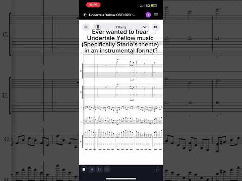 Undertale Yellow OST: 070 - Showdown! | Instrumental commercial 2 #undertale #undertaleyellow #music