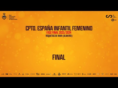 #CDEInfantilBM Femenino - Final | Balonmano Gijón : Cavidel Aula Valladolid