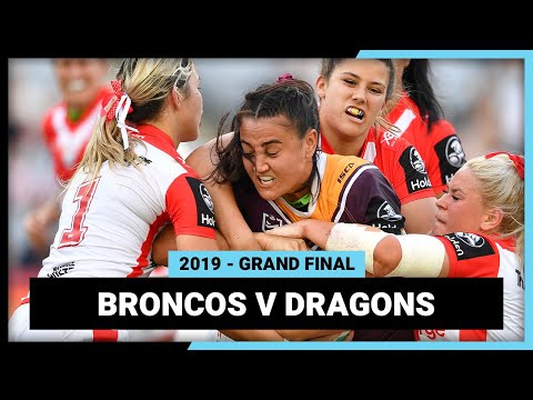 Brisbane Broncos v St George Illawarra Dragons Grand Final, 2019 | Full Match Replay | NRLW