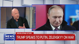 NEWSNATION NOW: FEBRUARY 12, 2025 - TRUMP SPEAKS WITH ZELENSKY AND PUTIN ABOUT A PEACE PLAN