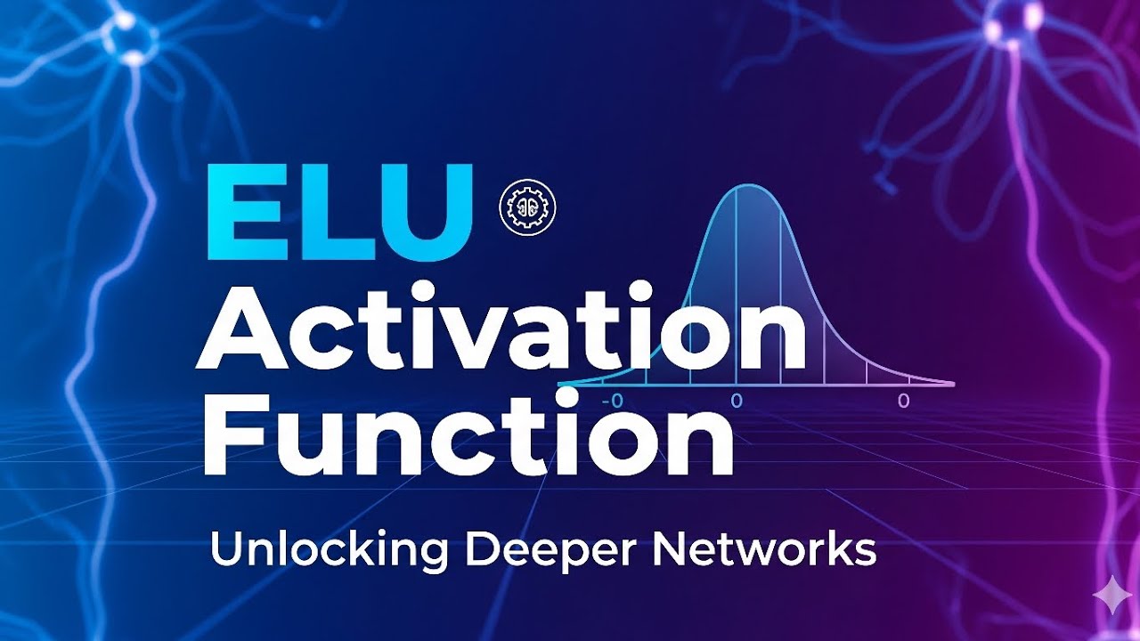 ELU: The Activation Function that Speeds Up Deep Learning