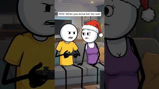 POV: When you know her too well..#RelationshipHumor #comedyreels #funnyanimation #milocomedy