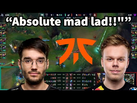 Crazy Chaotic Team Fight From Fnatic!!