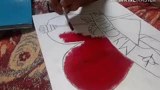 preview picture of video 'Como dibujar  un corazón pintar bonito'