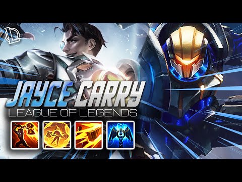 JAYCE MONTAGE - JAYCE CARRY | Ez LoL Plays [60 FPS]