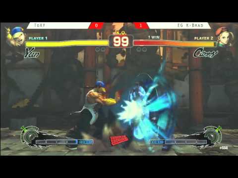 SS6 USF4 Top16 ToXY vs EG Kbrad