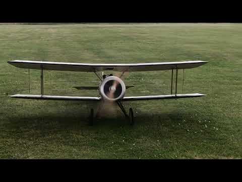 Maidenflight 1/3rd Sopwith Pup with rotary engine