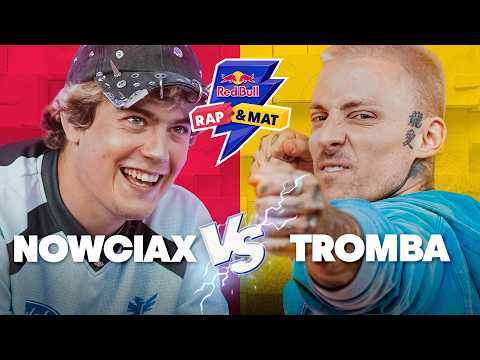 Z EKIPĄ WYKRĘCILI MILIONY, A TUTAJ?? NOWCIAX vs. TROMBA w rapowym quizie RED BULL RAP & MAT
