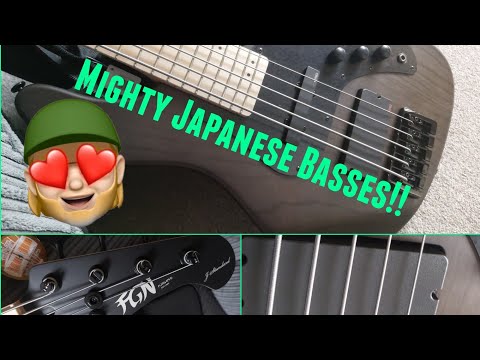 FGN Guitars Dark Evo 5 String Fujigen Mighty Jazz Bass Review