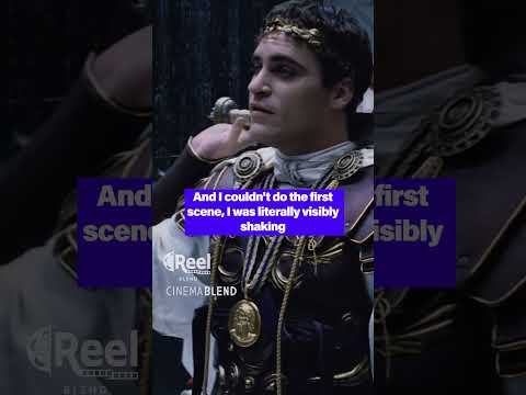 Joaquin Phoenix was terrified on the set of 'Gladiator'...