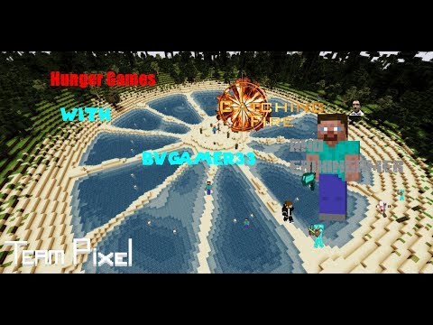 Minecraft: Hunger Games Catching Fire W/ bvgamer33 And Erikingamer