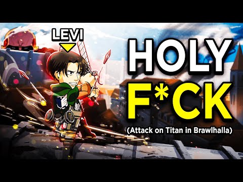 Brawlhalla's NEW Attack on Titan Crossover is INSANE!