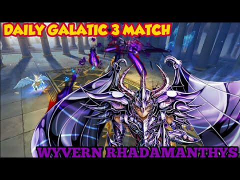 SAINT SEIYA AWAKENING : DAILY GALATIC WITH RHADAMANTHYS LINE UP